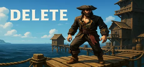 DELETE游戏logo