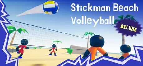 Stickman Beach Volleyball DELUXE游戏logo