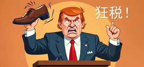 狂税！游戏logo