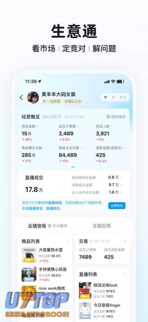 快手小店图片